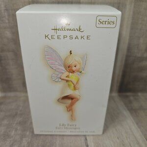 Hallmark Keepsake Lily Fairy Messengers #4 2008 Ornament Christmas Holiday
